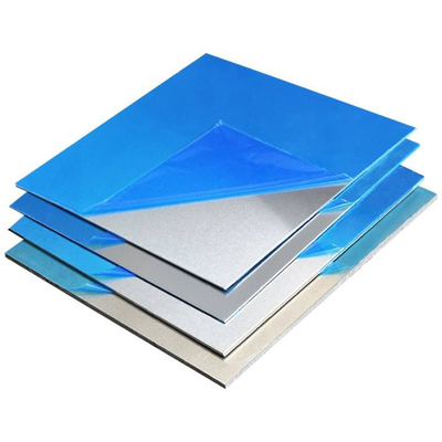 Anodized 1100 Aluminium Sheet Metal SGS Certificate MOQ 1 Ton 0.5mm - 6mm